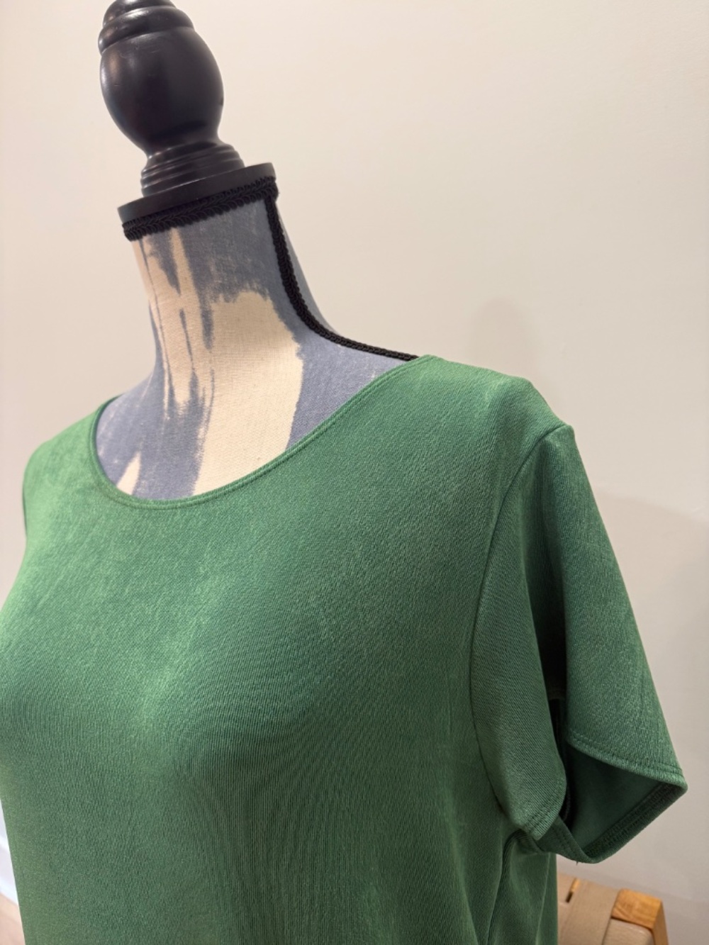 Chico's Maxi Green Travelers Dress Size Large - Picture 8 of 11